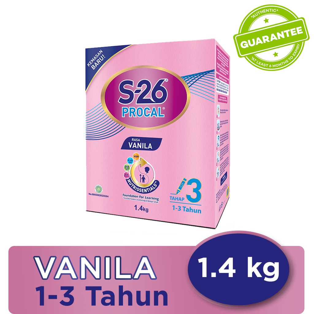 S26 Procal Tahap 3 Vanilla - 1400 gr