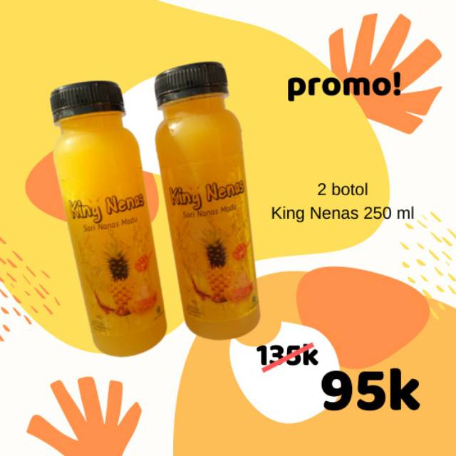 

KINGNENAS madu paket duo