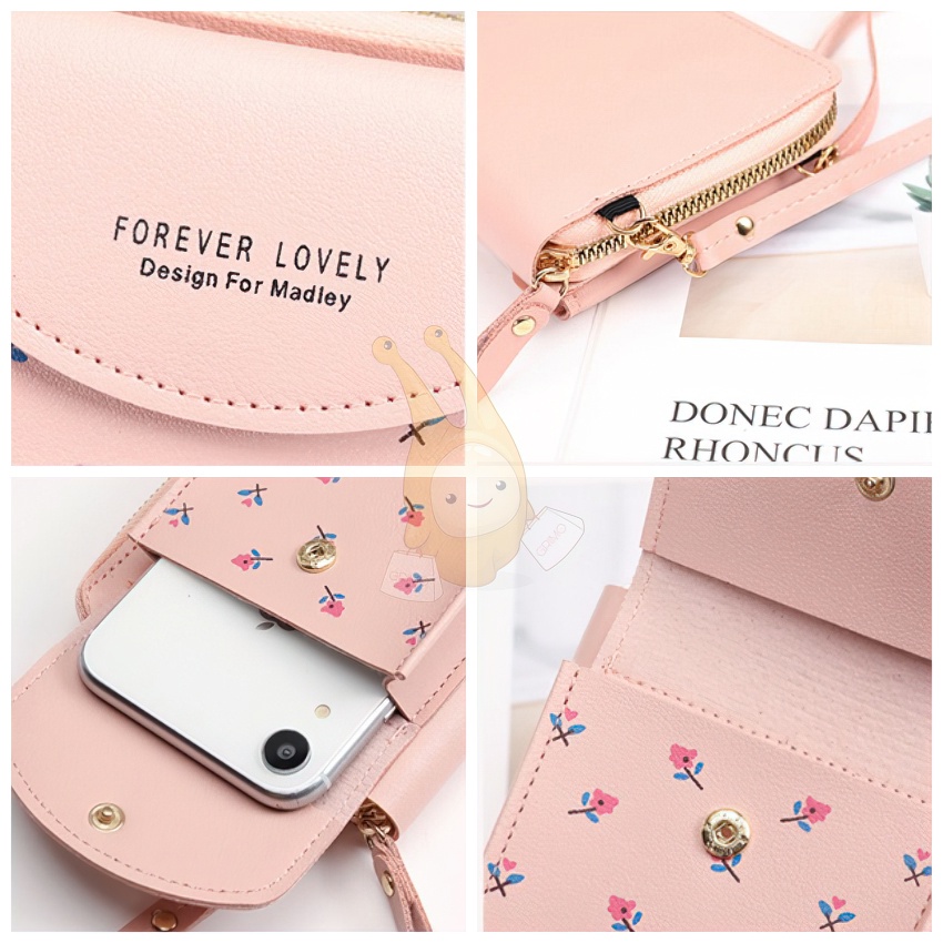 Dompet Hp Wanita BS39 Tas Dompet Selempang Wanita ACC