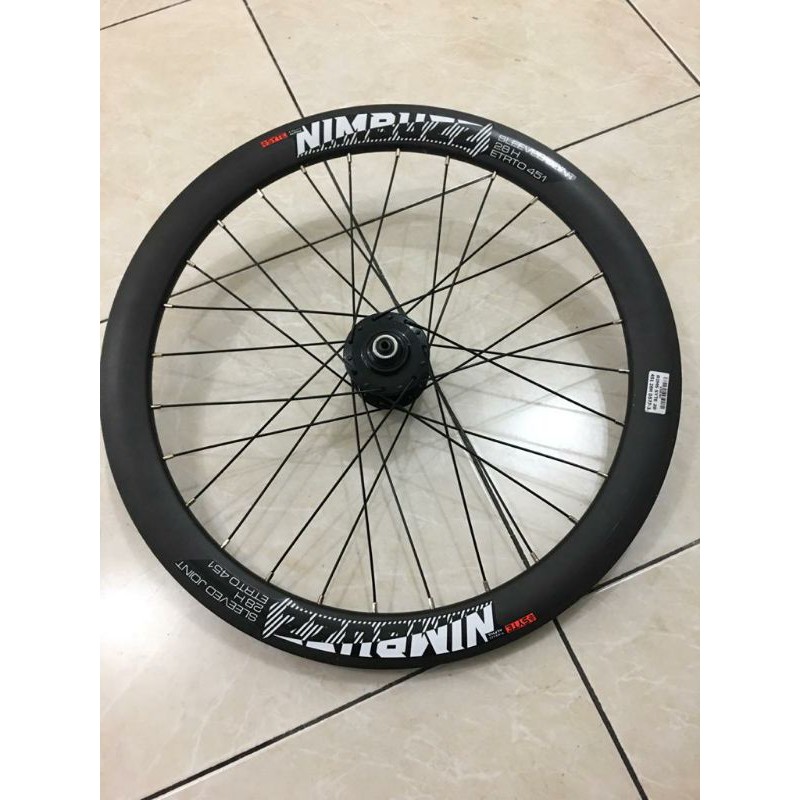 wheelset wheeel set Ws Syte NIMBUZZ 20 sepasang depan belakang