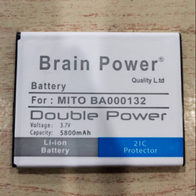 Batre bt Mito A880 A990 BA000132 Doubel Power