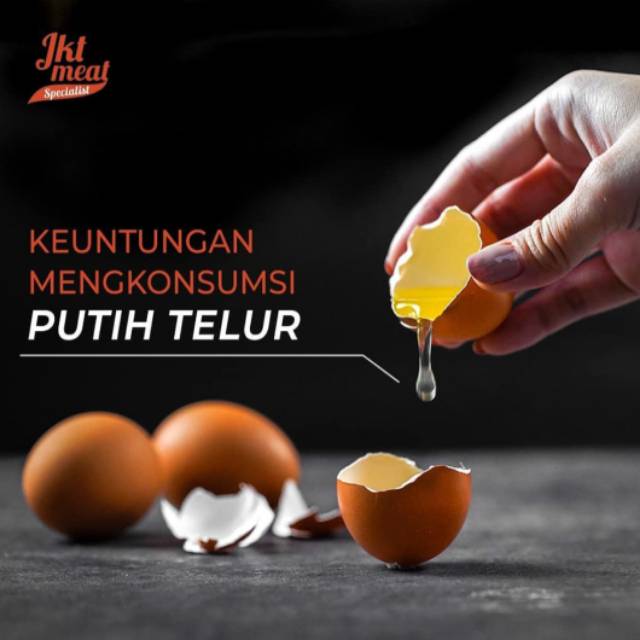 Putih Telur Mentah / Egg White / Putih Telor / Telur Putih Ayam Fresh