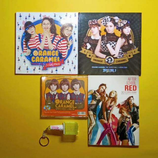 Orange Caramel After School album kpop nana photocard