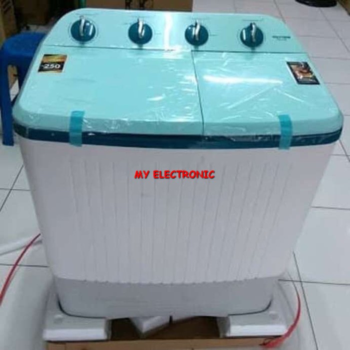 Promo Mesin Cuci Polytron PWM-7366 2 Tabung 7 kg 220 watt