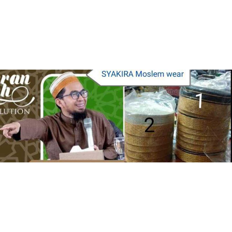 PECI BUGIS / SONGKOK RECCA ORIGINAL