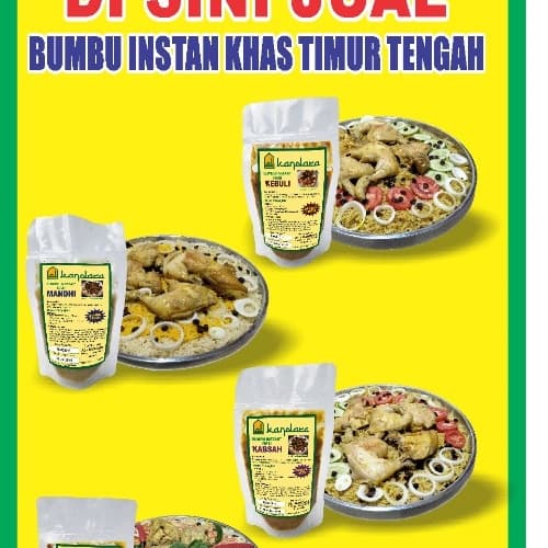 

Ready- Bumbu Instan Alkandara Nasi Briyani