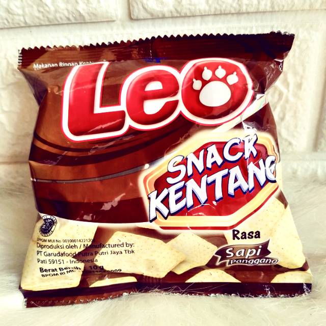 

LEO KRIPIK KENTANG R.SAPI PANGGANG 10 GRAM