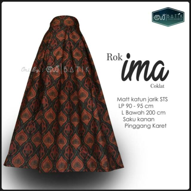 Rok abhra batik Wicaksana sogan