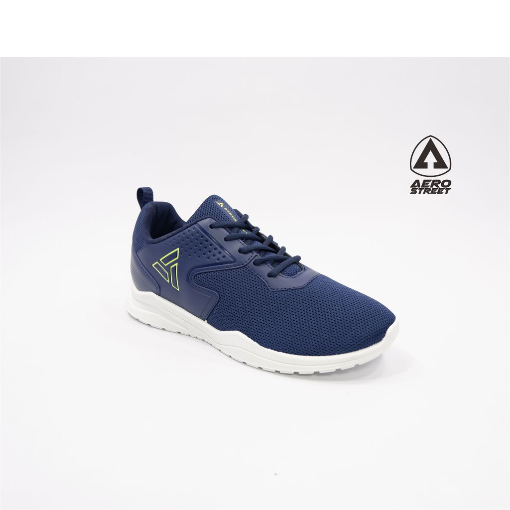 Aerostreet 40-43 Delta Navy - Sepatu  Sneakers Casual Sport Sekolah Pria Wanita Aero Street