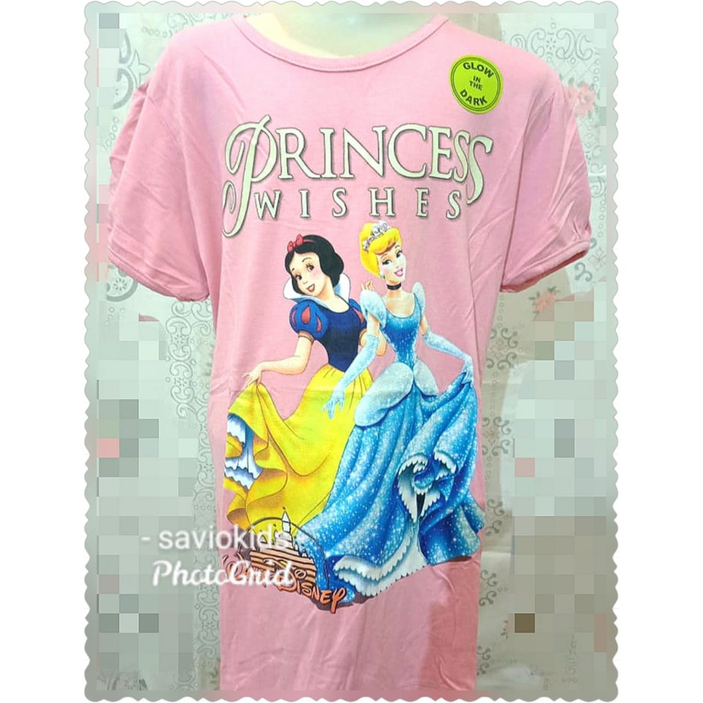 ATASAN ANAK CEWEK COCO ICE PRINCESS GLOW IN THE DARK
