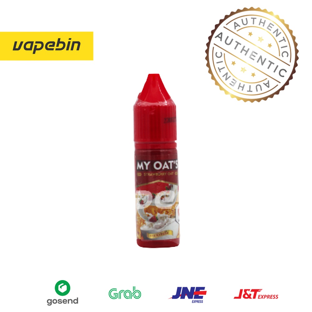 LIQUID MY OATS STRAWBERRY SALT NIC - MY OATS SALTNIC - 15ML