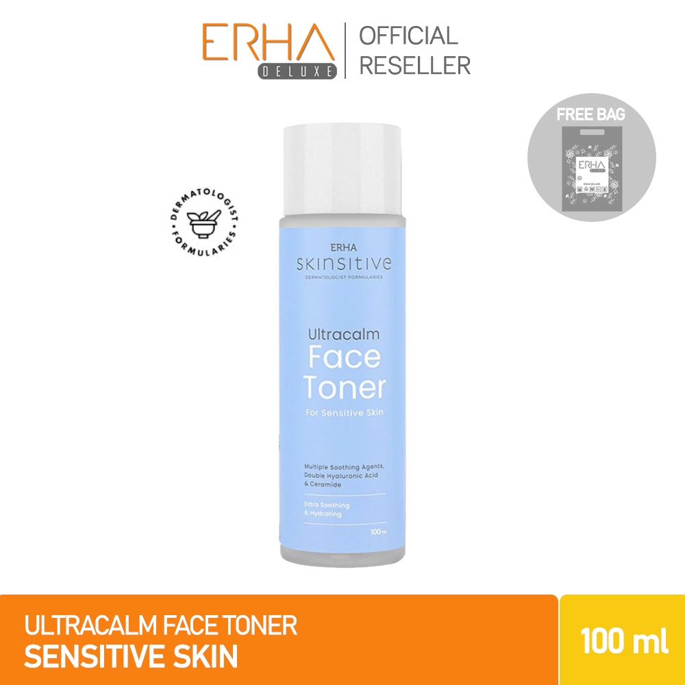 ERHA Toner Wajah Skinsitive Ultracalm Face Toner -  Kulit Sensitif