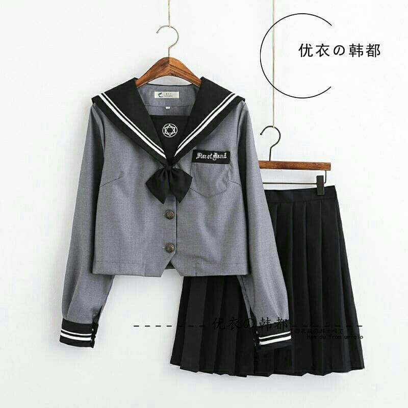 Seifuku (Ky013) High Quality-Japan Korean uniform cosplay seragam sekolah Jepang