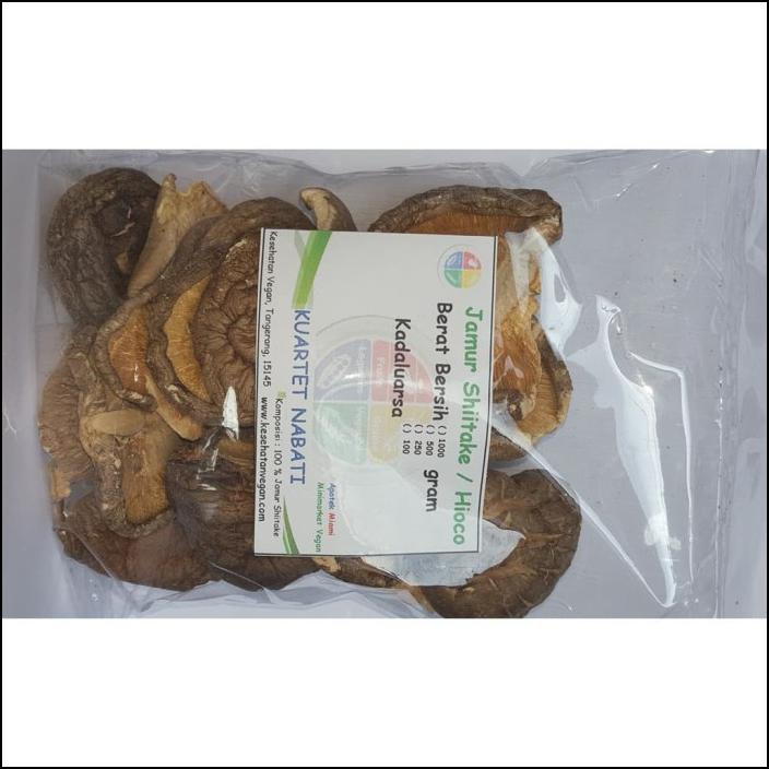 

JAMUR HIOKO - SHITAKE - KERING - BESAR - SHIITAKE 250 GR