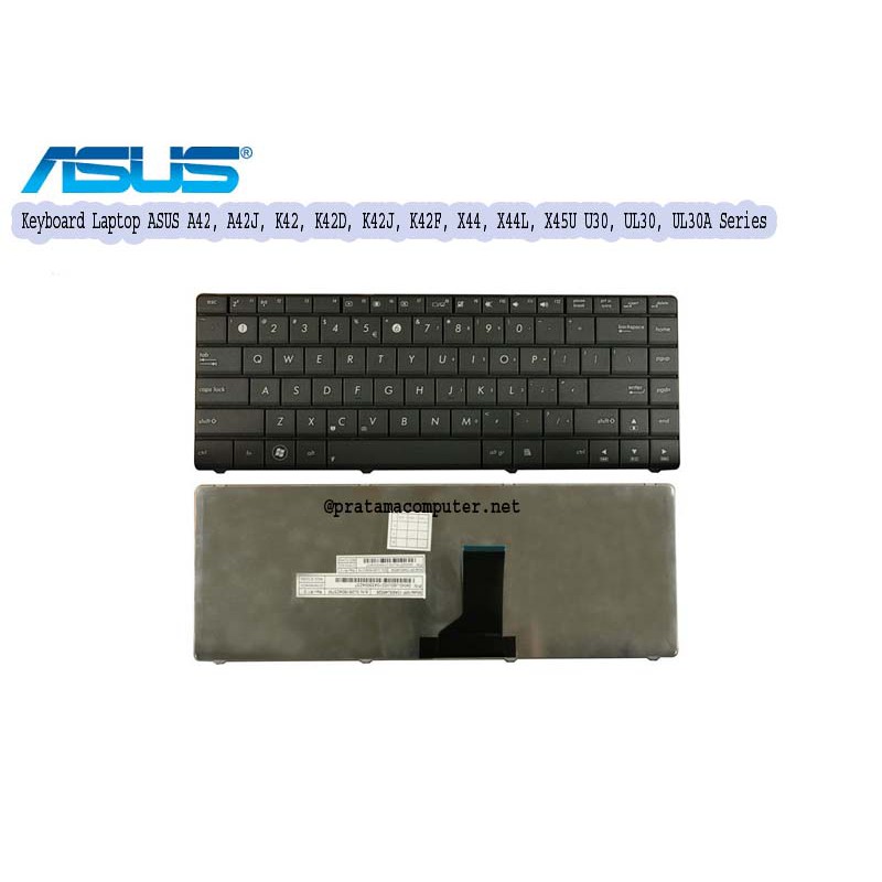 Keyboard Laptop Asus A42 A43 K42 N43 UL80 UL30 X42 X43ﾠseries