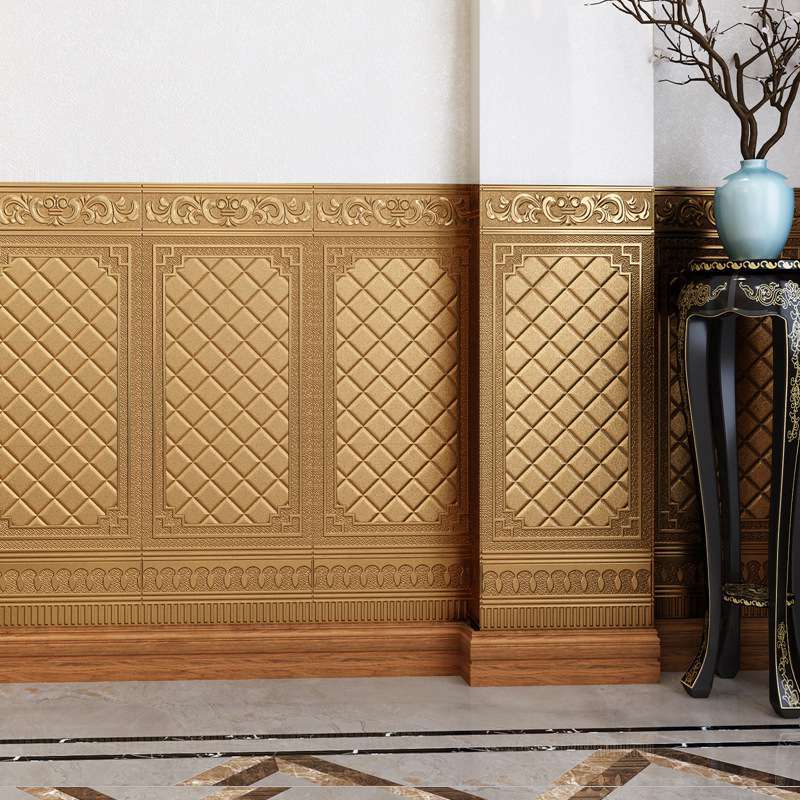 READY SEMUA WARNA [TEBAL] Wallpaper 3D Foam Tembok Dinding Motif Pintu Jendela/Stiker Foam 3D Dinding Dekorasi Ruangan-5