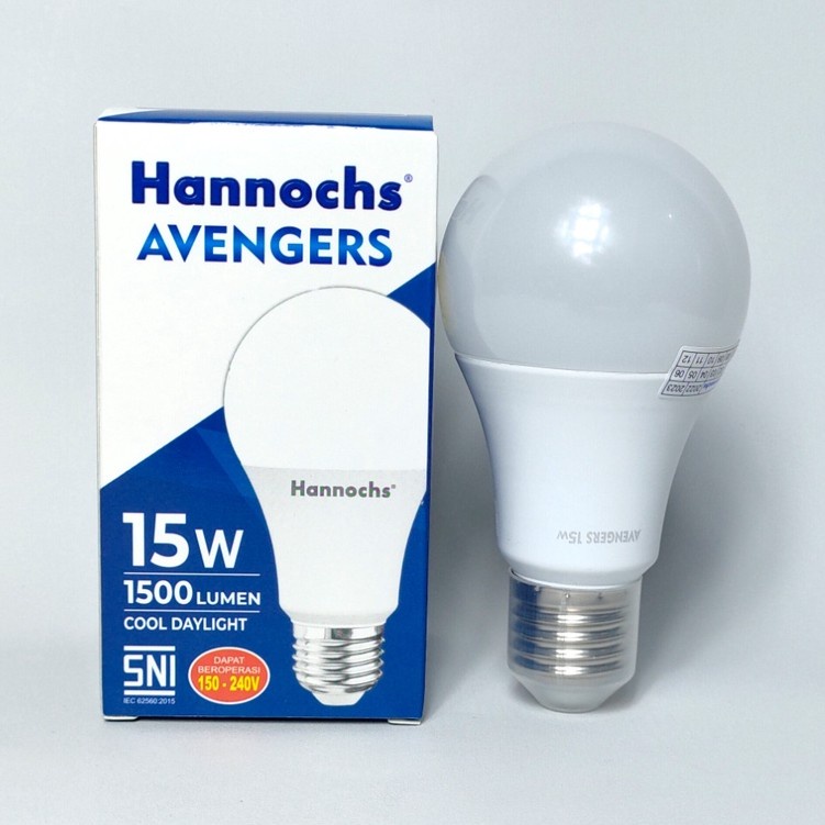 Hannochs AVENGERS LED Bulb 15 Watt 15watt - Bola Lampu Bohlam LED