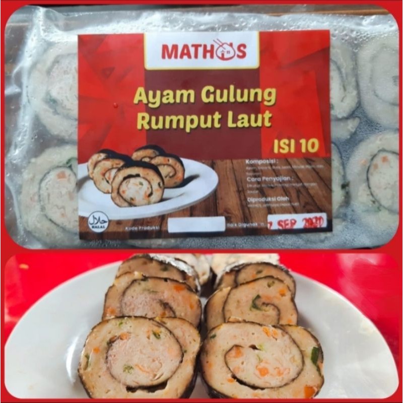 

ayam gulung rumput laut Mathos