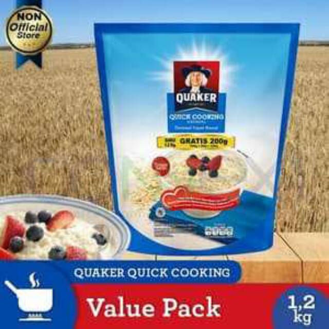 

Quaker Instan Oatmel 1,2 kg Merah