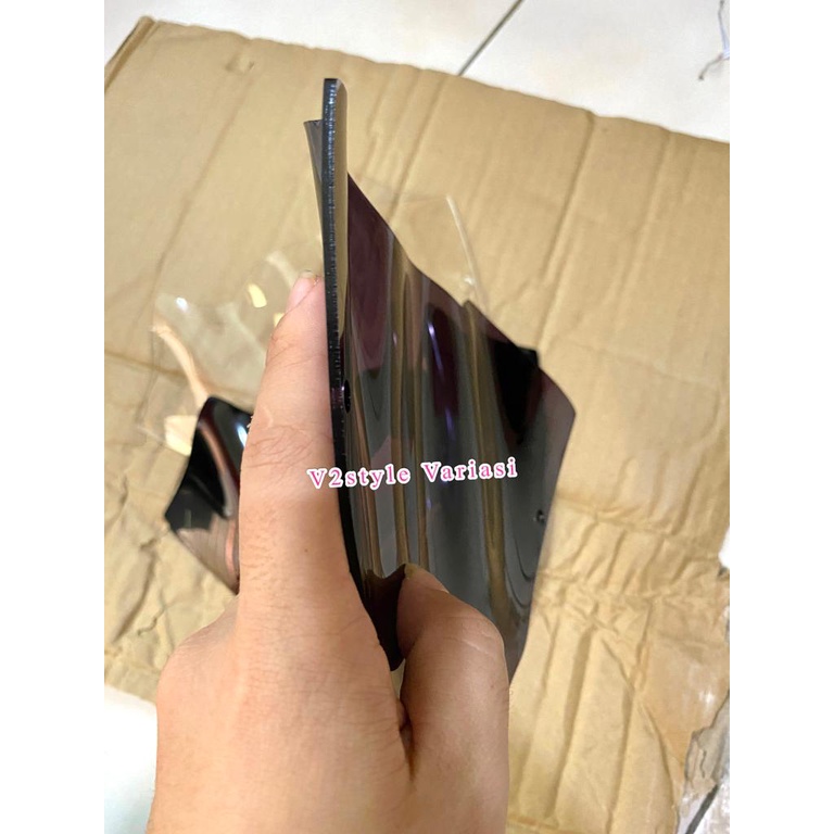 VISOR JUPITER MX 135 NEW WINSHIELD KACA DEPAN MODEL BATMAN KACA ACRILIC BENING RYBEN SMOKE HITAM SET BAUT CNC 2CM SILVER MERAH BIRU GOLD PELINDUNG BATOK DEPAN KACA ANGIN YAMAHA JUPITER MX NEW KACA ACKRILIK 2MM TEBAL PNP WINSIL JUPITER MX WINDSHIL WINSHIEL