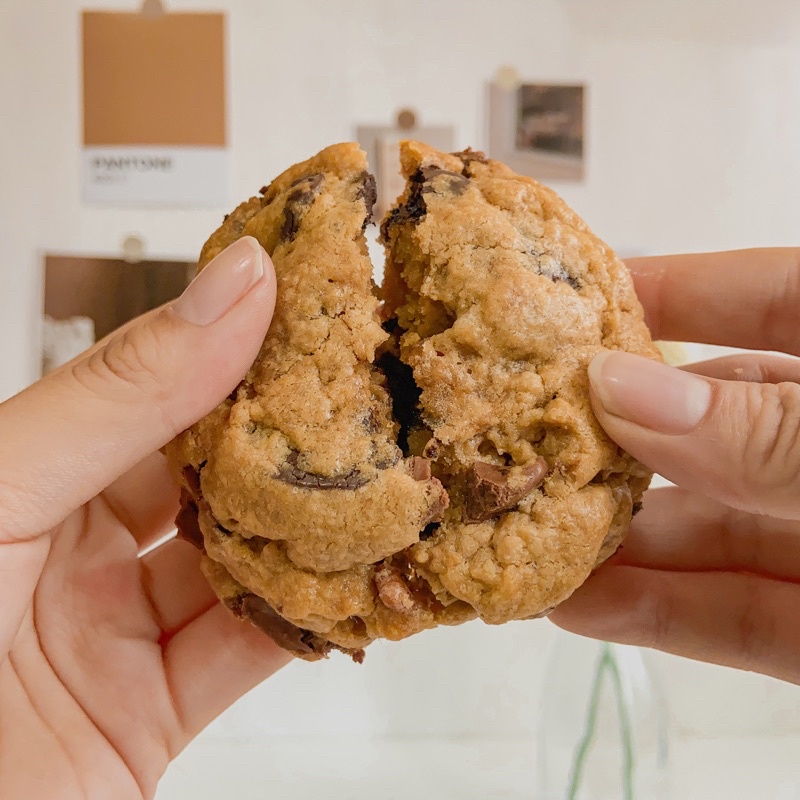 

Korean Levain Walnut Chocolate Chip Cookies