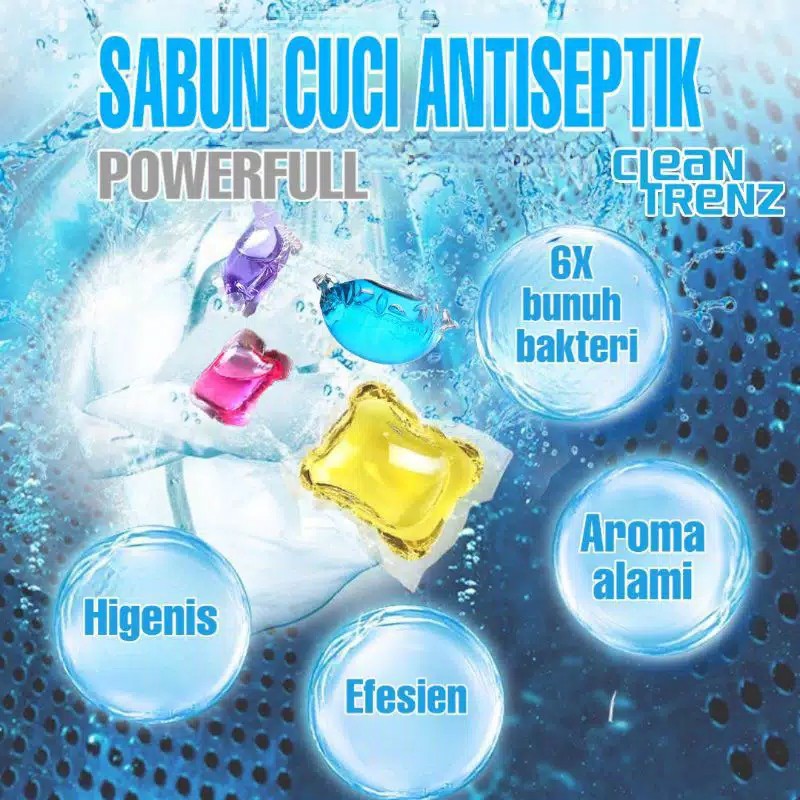 [50pcs] Laundry detergent Gel Ball / SABUN cuci baju antiseptik [BISA COD]