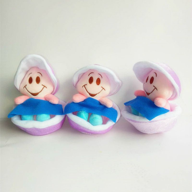 10cm Boneka New Alice in Wonderland Young Oyster Baby Plush Doll Stuffed Toy Mainan Kids Gift