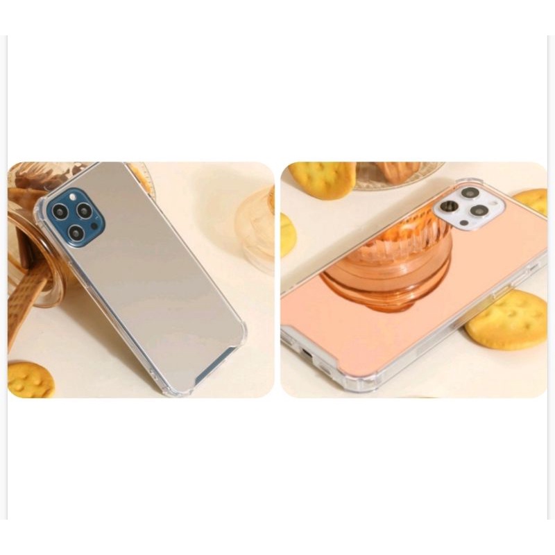 Casing Hp Mirror Silikon Oppo A52/A92 casing silikon Oppo A52/A92