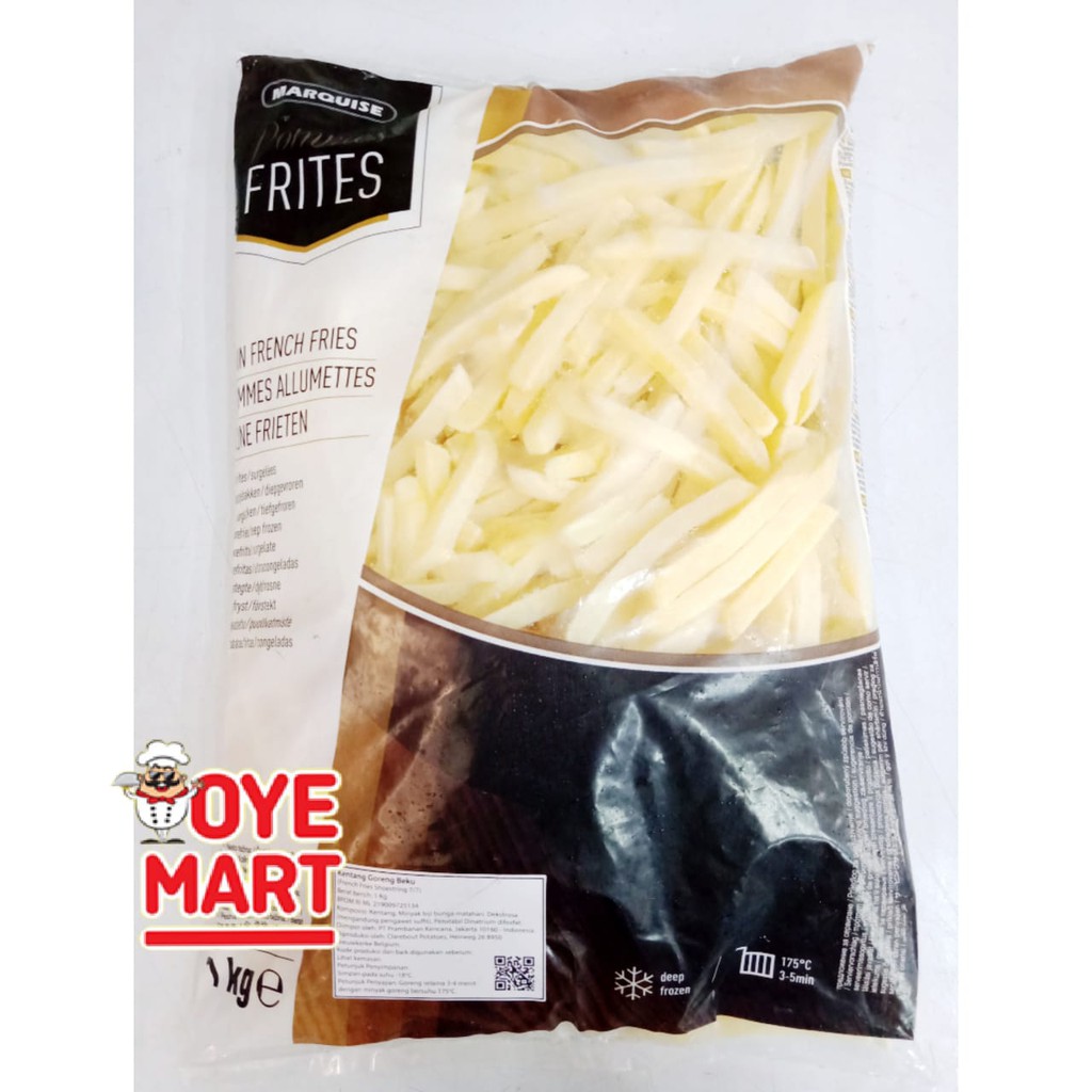 KENTANG GORENG MARQUISE 1KG SHOESTRING FRENCH FRIES BELGIA