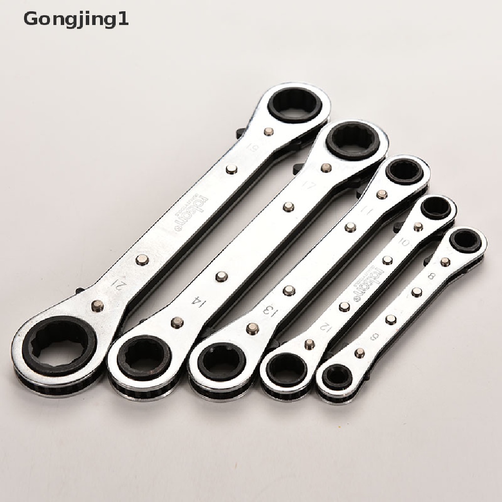 Gongjing1 Kunci Pas Ratchet Kombinasi Reversible CR-V