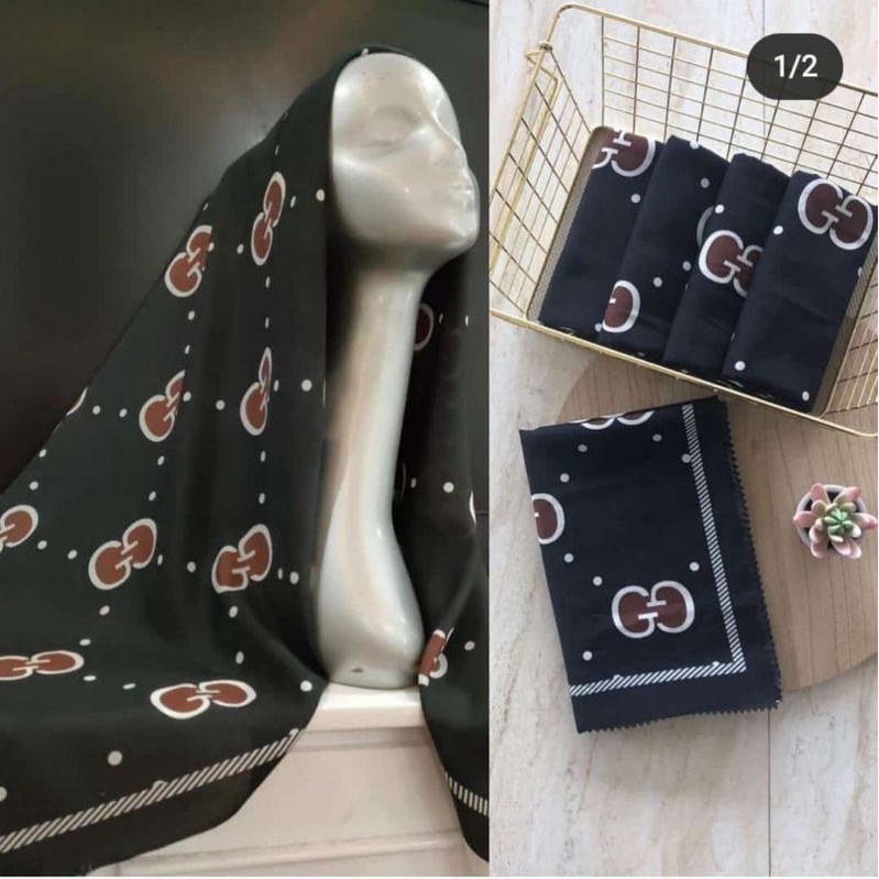 HIJAB VOAL MOTIF TERBARU MM COLLECTION KOREA