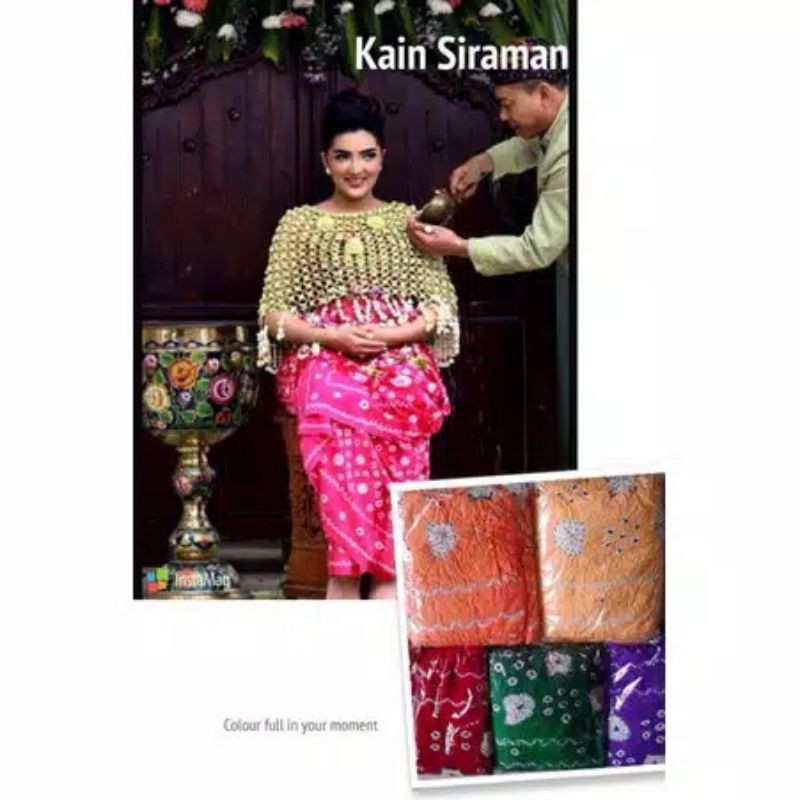 Kain jumputan siraman
