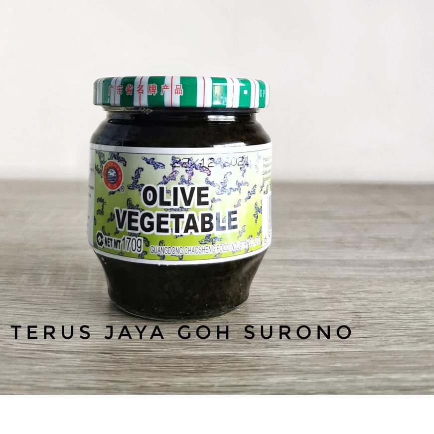 

U7Y⁂ Kana Cai Kanacai Acar Zaitun Kam Lam Cai Kamlamcai / Chao Sheng Olive Vegetable 170g Harga Terj