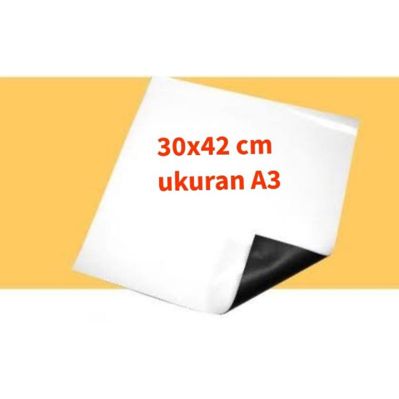 

rubber white board bisa nempel magnet