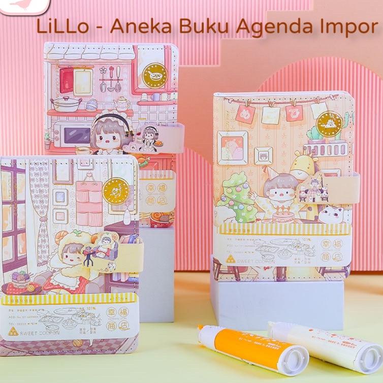 

7W [little_o.id] Eternal Summer Journal / Agenda impor / Notebook lucu 7W97 '