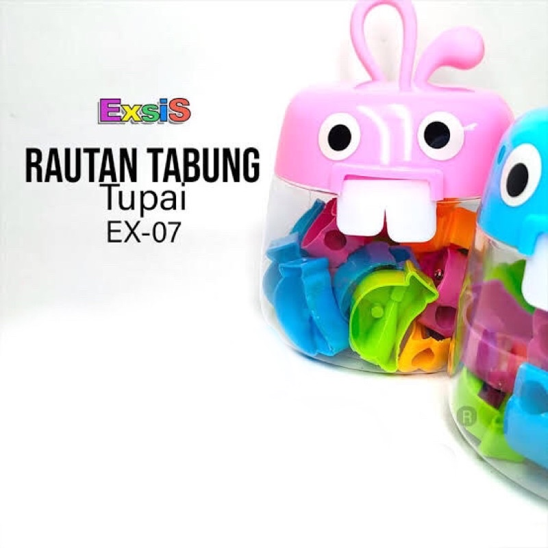 

Serutan Tabung Tupai / 24 Pcs Rautan Tabung Tupai Lucu / Rautan Tabung Tupai Viral