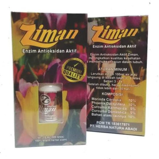 Ziman Antioksidan Asli Obat Herbal Tetes Terbaru
