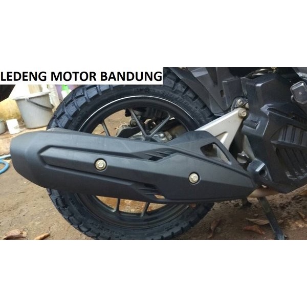 COVER TAMENG PELINDUNG TUTUP KNALPOT MOTOR VARIO 150 TAHUN 2015 - 2017/ TAMENG TUTUP KNALPOT VARIO 150 OLD 2015 -2017