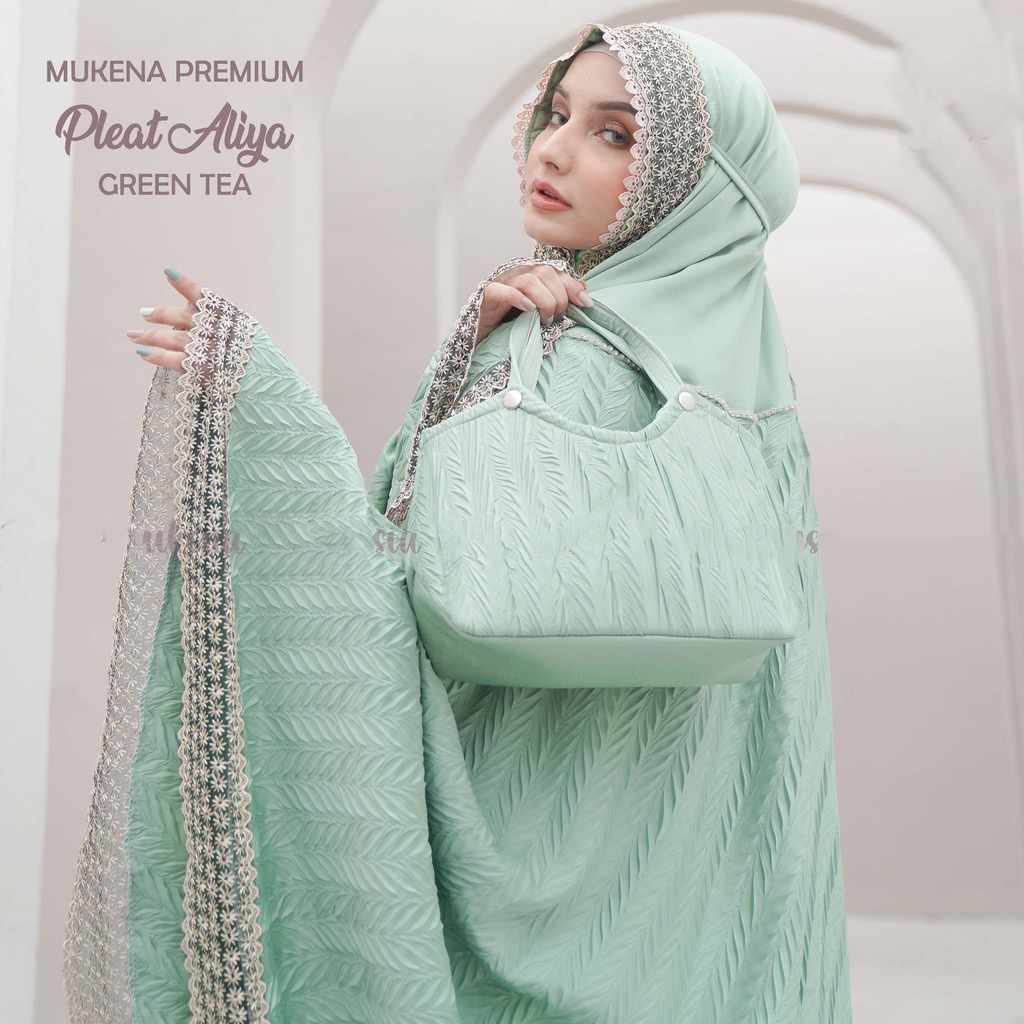 MUKENA DEWASA SILK SATIN ALIYA