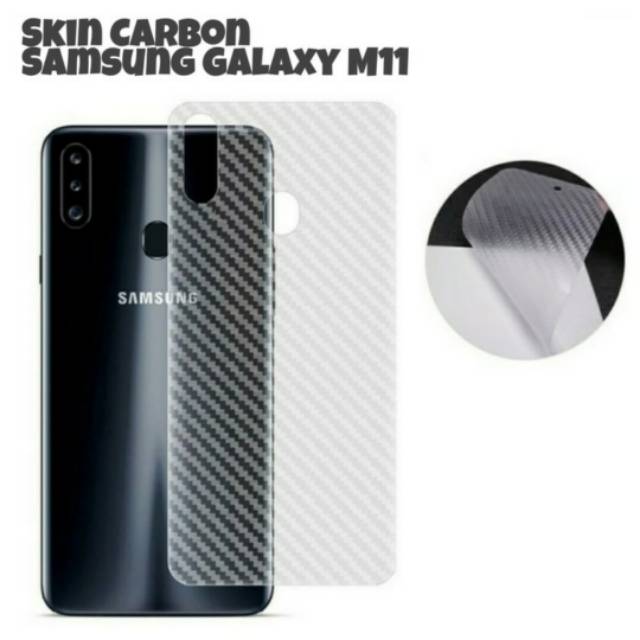 SKIN CARBON SAMSUNG M10 M11 M12 M20 M21 M30 M30S M31 M32 M62 F62