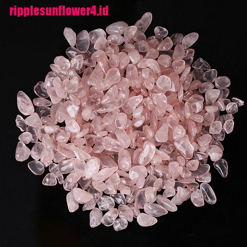 50g Batu Kristal Kuarsa Mineral Rose Pink Untuk Penyembuhan