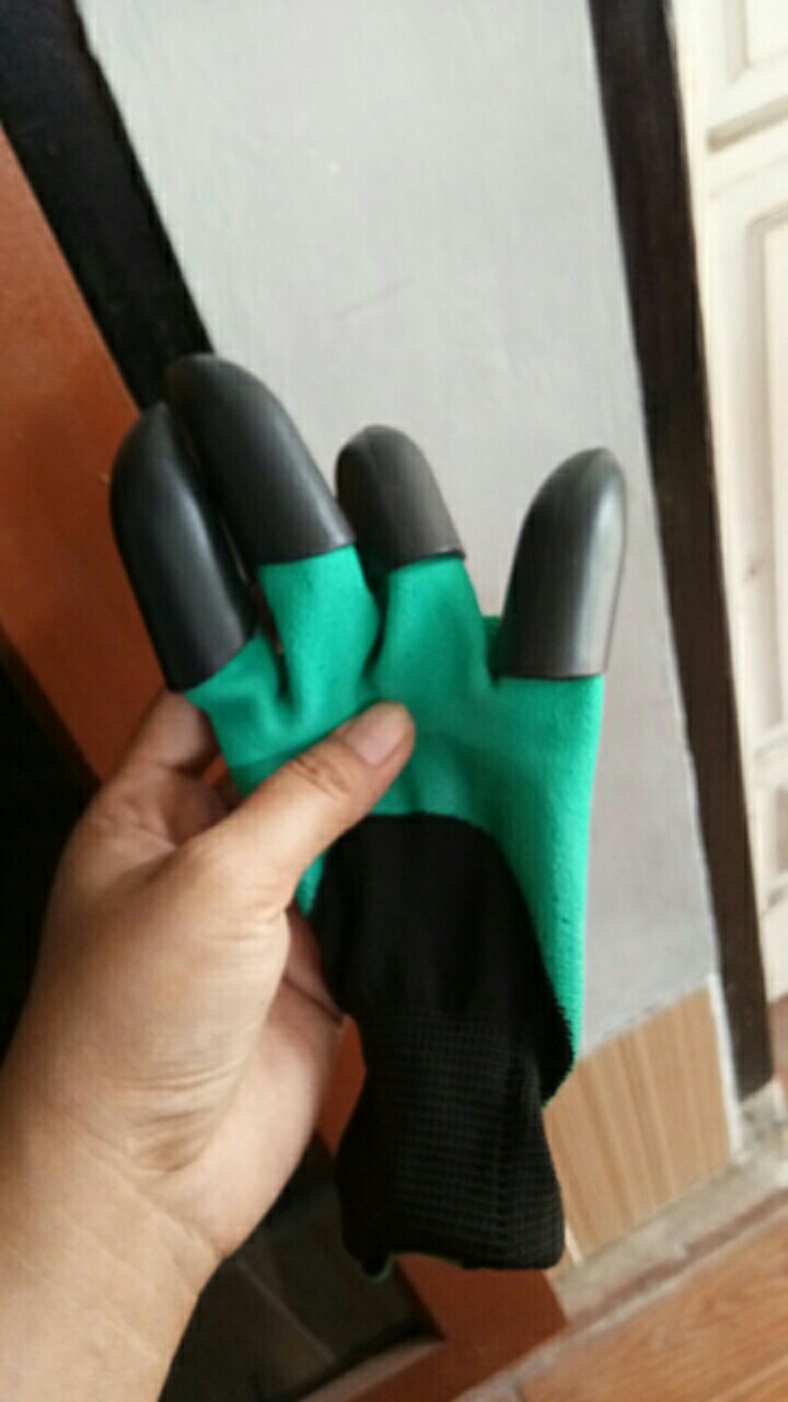 Garden Genie Gloves -quick & Easy Way To Garden-sarung Tangan Berkebun