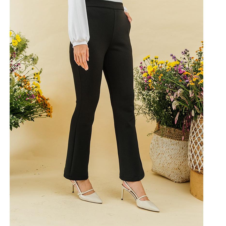 Modern.. Geulis.id celana wanita Lizza PANTS - Black