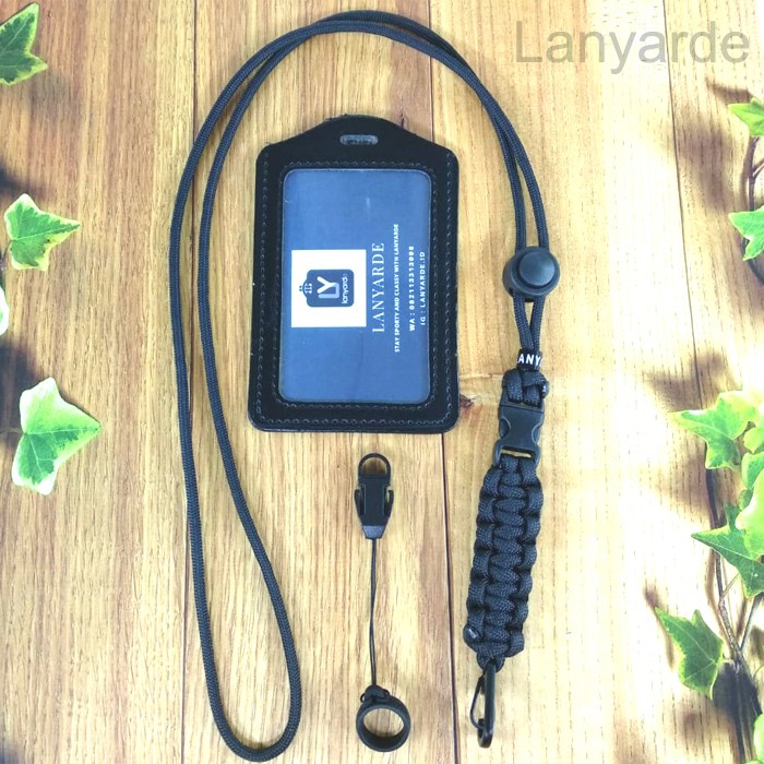 

Menakjubkan 4258 Lanyard Cobra Buckle Name Tag Id Card Holder Tali Leher Kartu Gilaa!!!