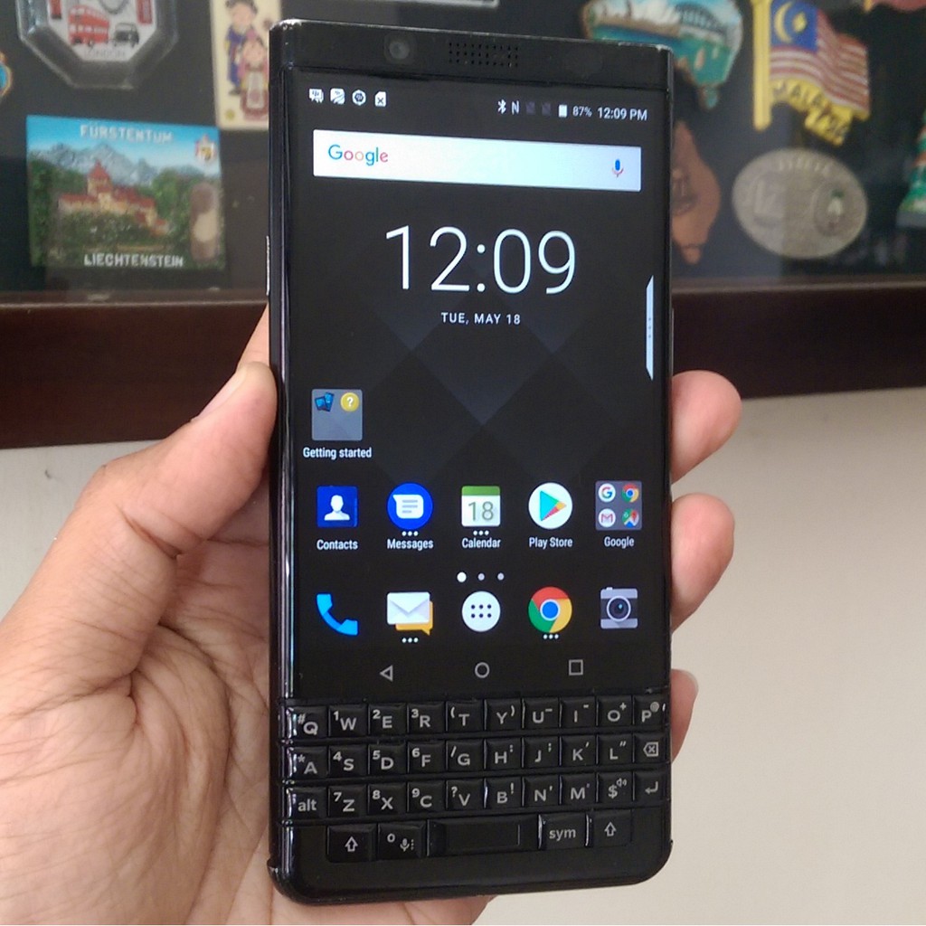 Blackberry Keyone Black Edition Ram 4gb Internal 64gb Nfc Dual Sim Shopee Indonesia