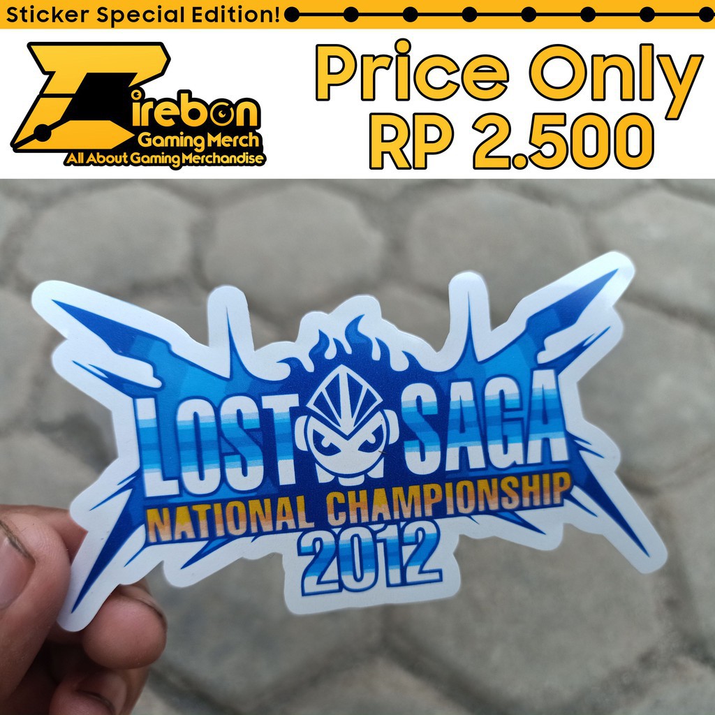 

(PROMO) Sticker Stiker Lost Saga National Championship LSNC 2012 -Hyna Sticker