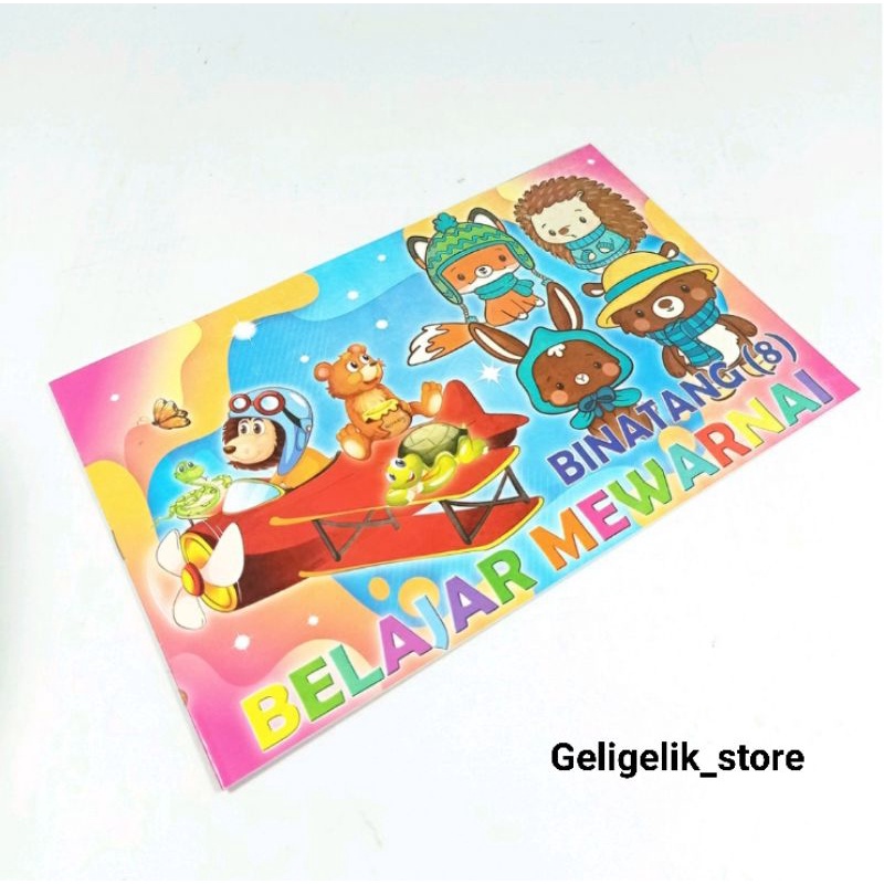 BUKU MEWARNAI BW.B5 KECIL/ COLORING BOOK B5 KECIL-3