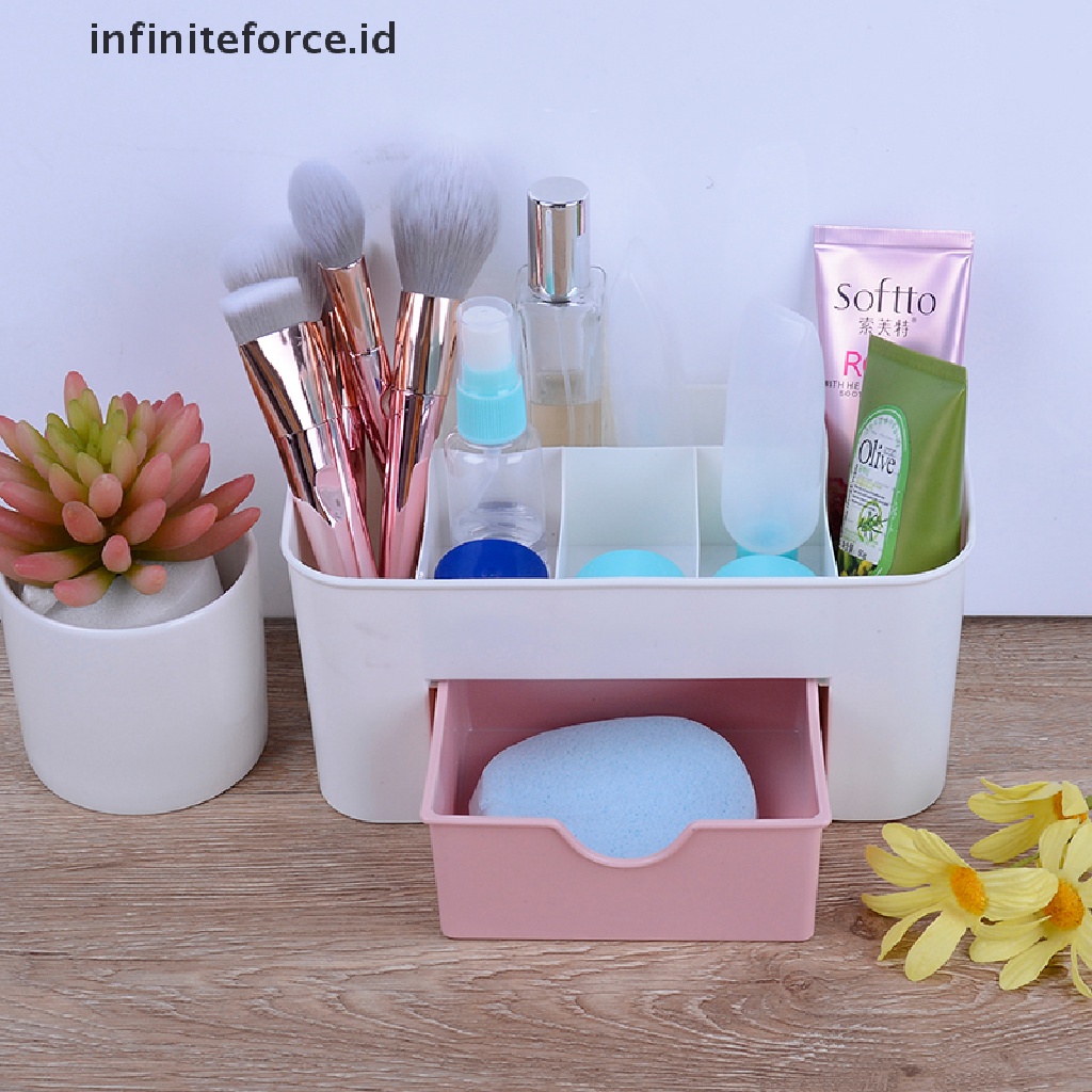 Infiniteforce.id 1pc Kotak Laci Penyimpanan Makeup / Kosmetik Wanita