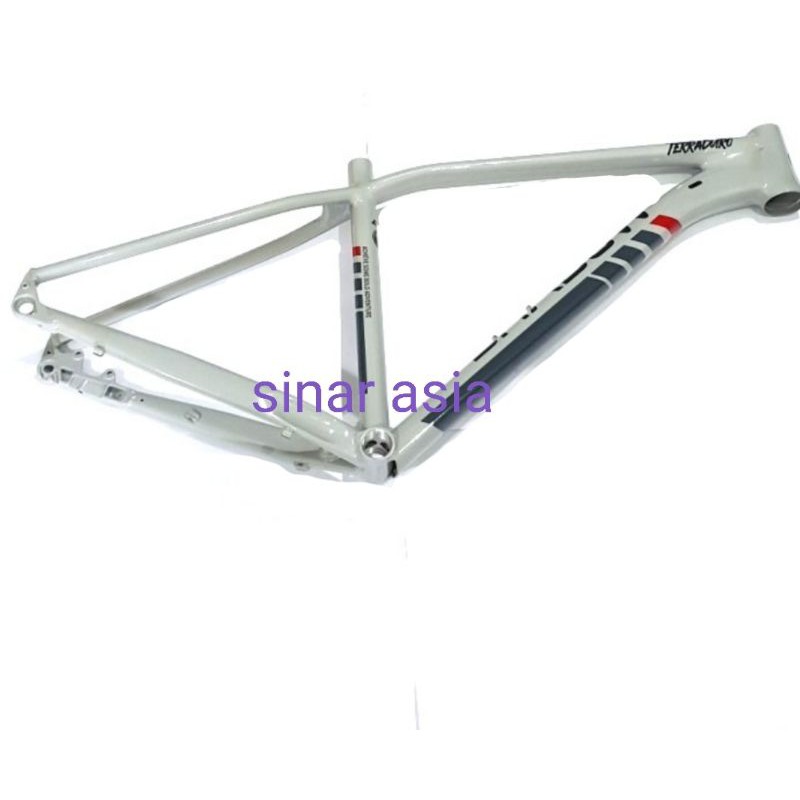 Frame alloy sepeda MTB 27.5' Shadow Terraduro size M (17) Grey - Inner Cable