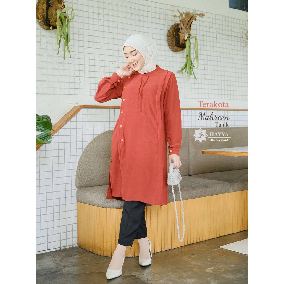 TUNIK MAHREEN CRINKLE by HAVVA